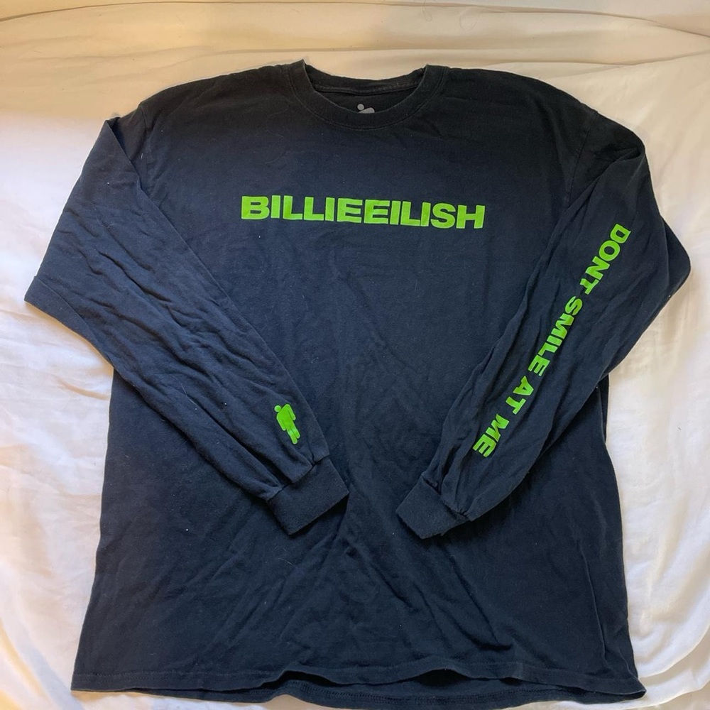 Billie Eilish Don't Smile At Me Longsleeve T-Shirt